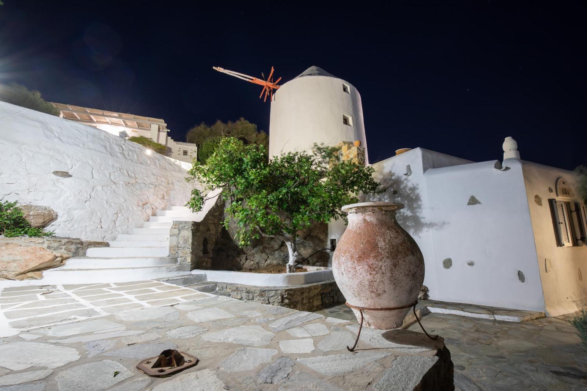 Апартаменты Apostolis Windmill Псароу Экстерьер фото